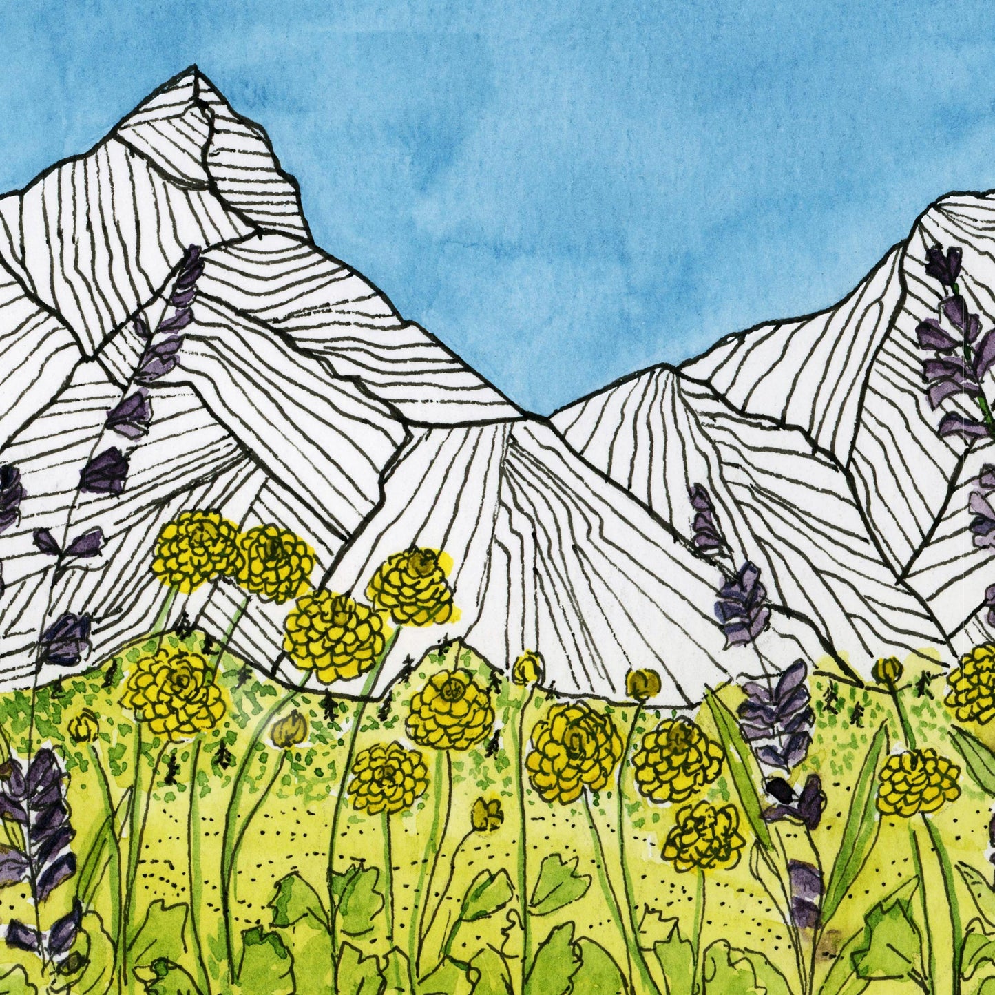 Blue Skies Day - Original