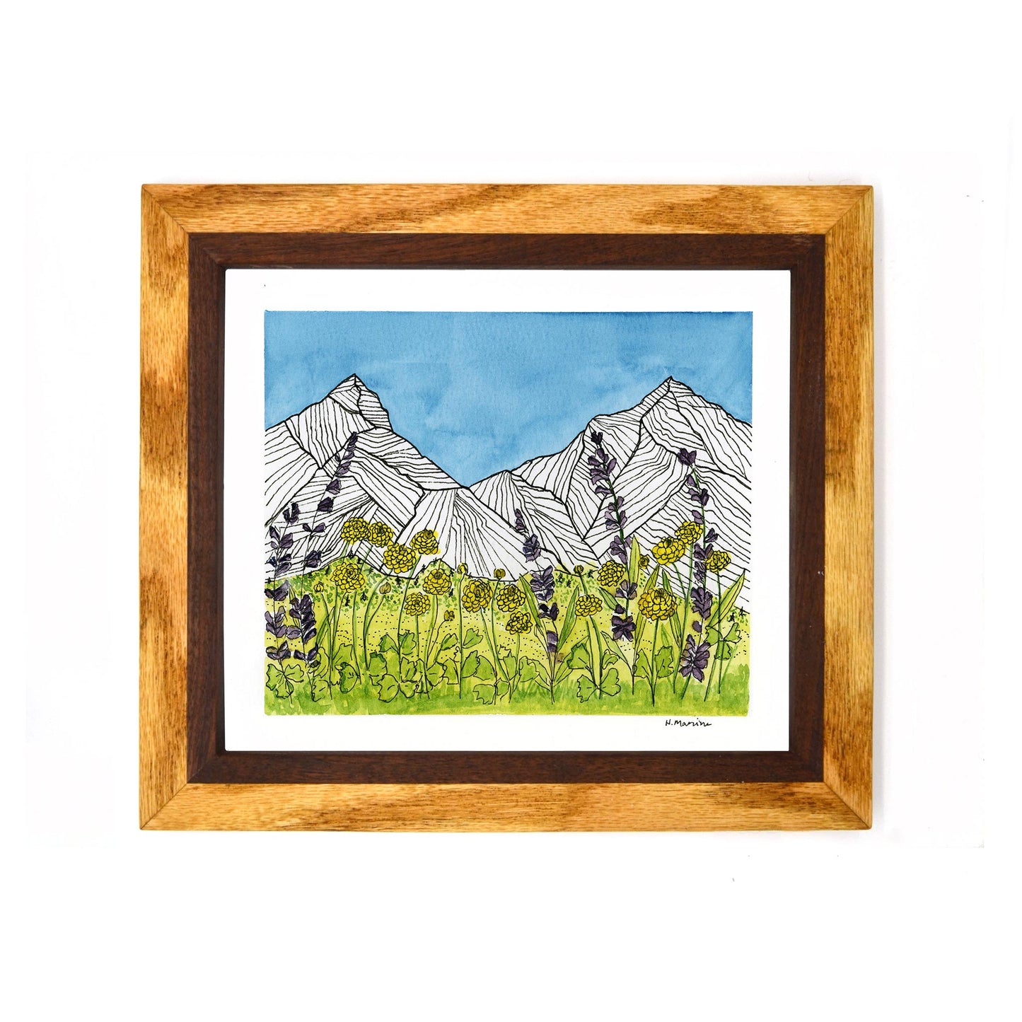 Blue Skies Day - Original