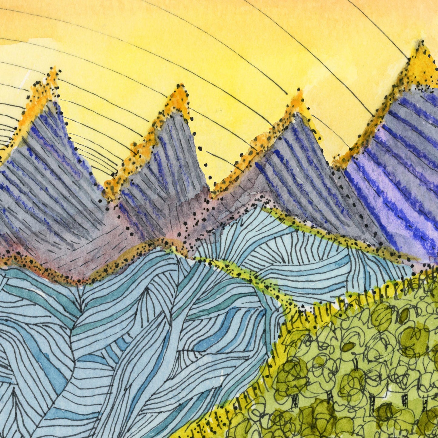 Twisty Mountains - Original
